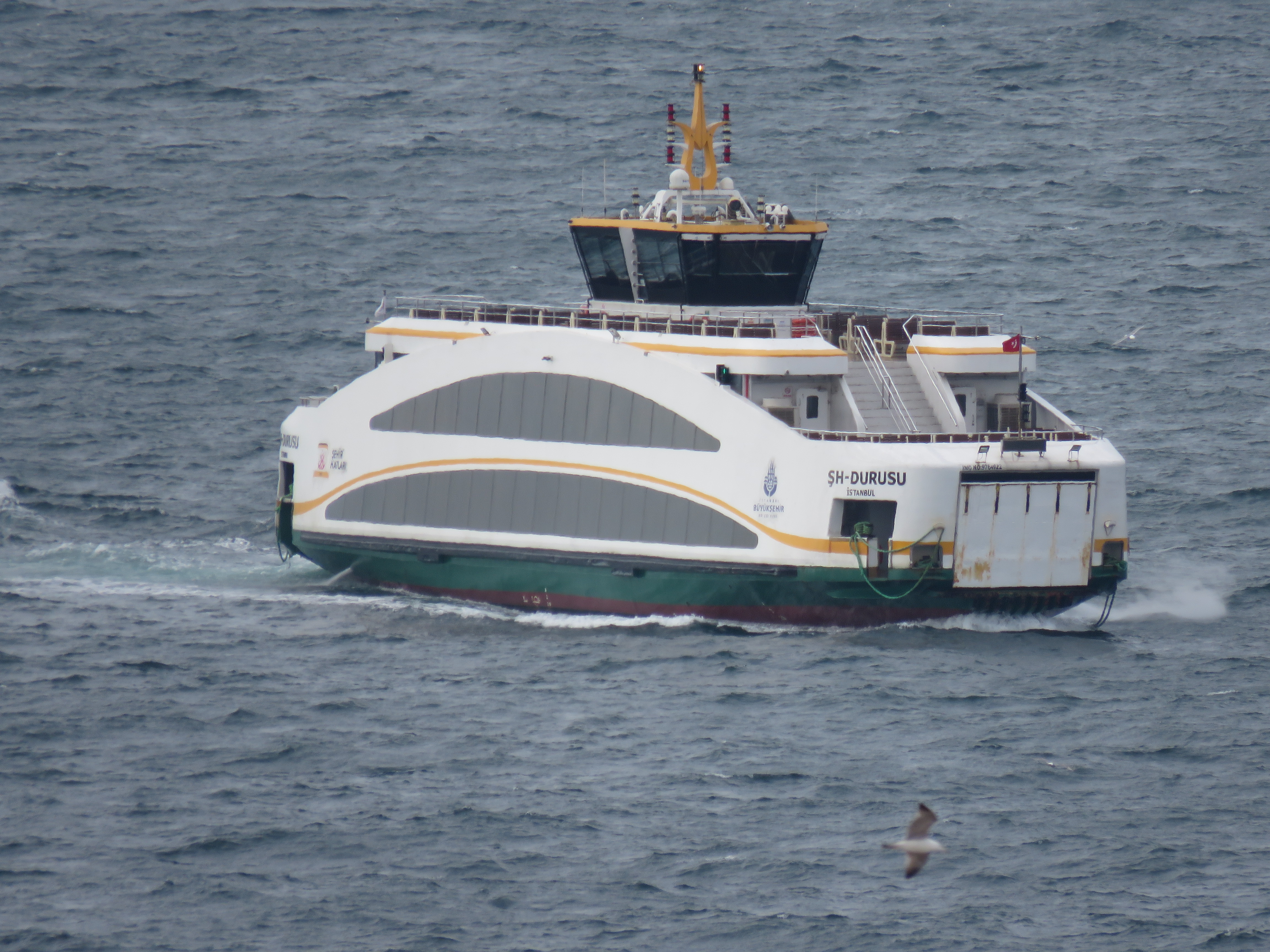 Kabataş passenger ferry terminal departure pier